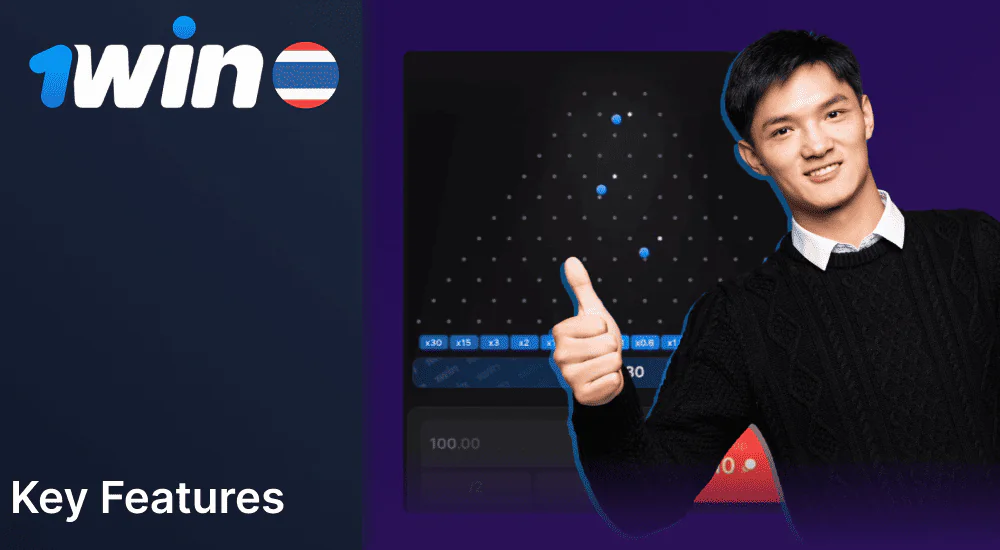 Key Features of Plinko at 1Win for Thai Players