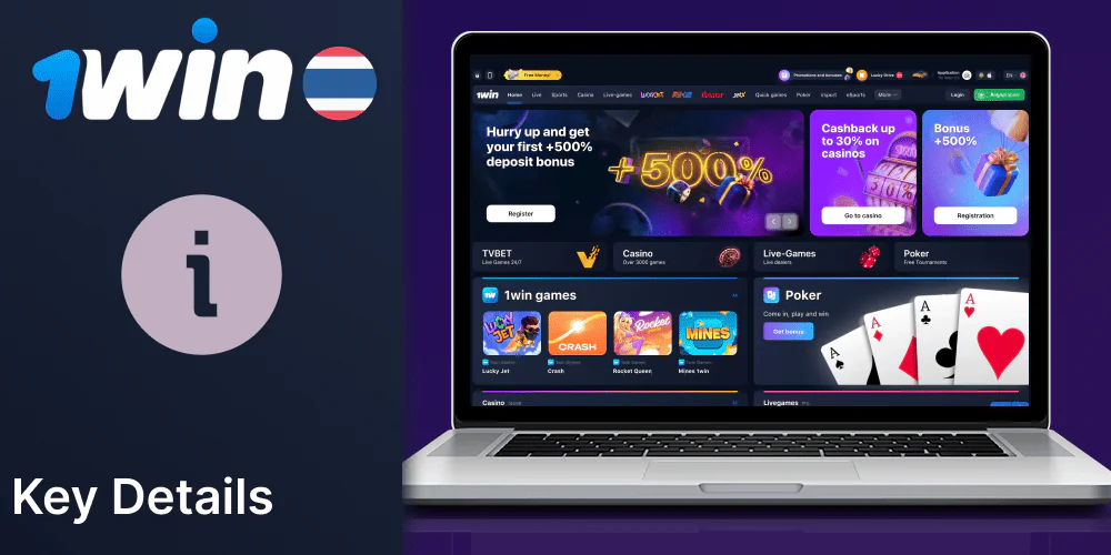 About 1Win Casino in Thailand